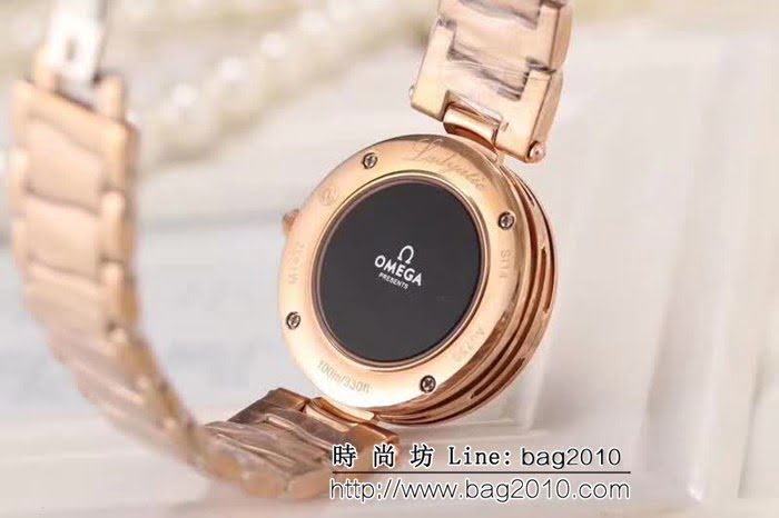歐米茄OMEGA 時尚水鑽 女士石英腕表 WSS2206